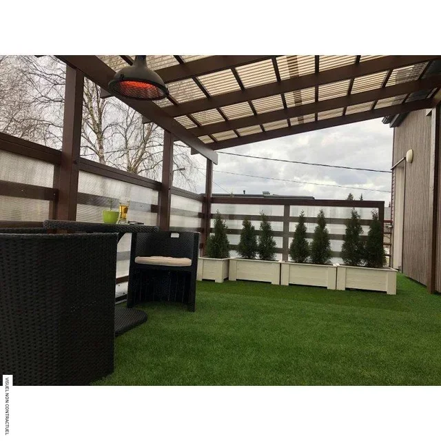 Lampe chauffante suspension RETRO noire 2100W VELTRON - terrasse intérieur extérieur