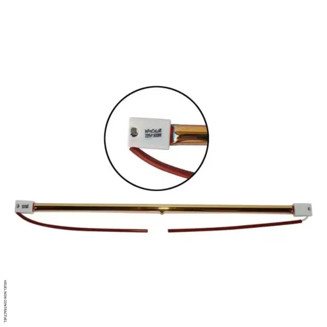 Lampada alogena infrarossi SK15 1500W Star Progetti - Attacco infrarossi