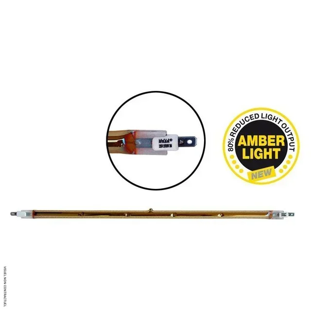 Lampada infrarossi 2000W IPX5 luce ambrata Star Progetti riscaldamento esterno