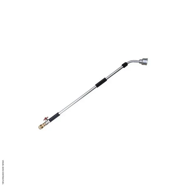 Lance télescopique 60-160 cm DN 19 CEMO - pomme-lance réglable avec raccord rapide