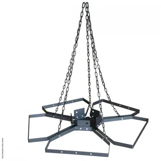 Lustre chauffant suspendu Pentagono 5x300W VARMA400/15 Star Progetti