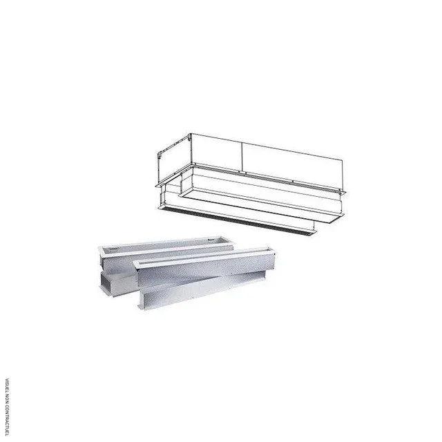 Manchettes soufflage et reprise AR4210 Frico - Kit installation aérotherme