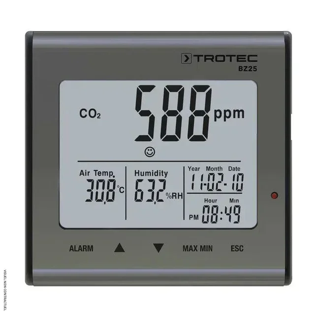 Mesureur CO2 BZ25 Trotec - Qualité Air