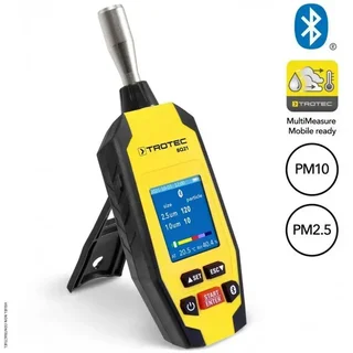 Medidor partículas finas BQ21 Trotec PM10 PM2.5 qualidade ar