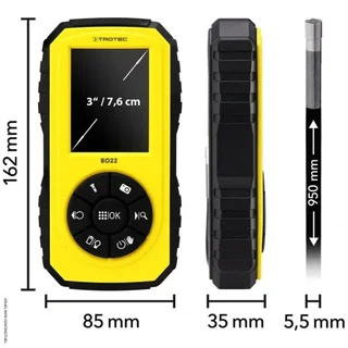 Mini endoscope vidéo BO22 Trotec écran 3" sonde 5,5mm étanche IP67