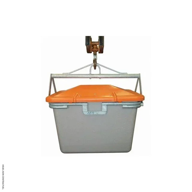 Palonnier fixe bac sel 400L CEMO manutention
