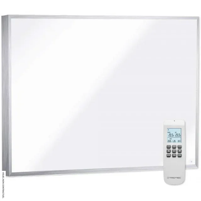 Panneau chauffage infrarouge TIH 300 ST TROTEC 300W thermostat mural télécommande