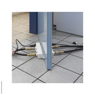 Passage porte Trotec PlanoPT raccordement climatiseur split