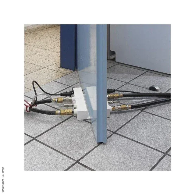 Passage porte Trotec PlanoPT raccordement climatiseur split