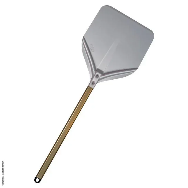 Professional aluminum pizza peel VULCANO lightweight sturdy