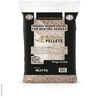 Palette 66 bags wood pellets A1 Orte 15kg - Premium certified granules