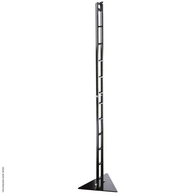 Aquecedor Exterior Terraço Star Progetti H213cm Ferro Forjado Duplo Aquecimento