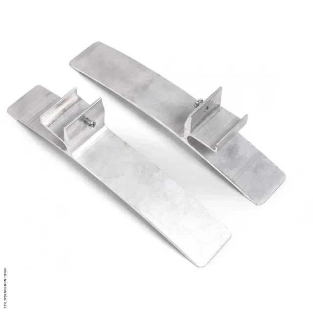 Pies de aluminio anodizado TIH 300/400 S Trotec - Soporte de fijación para panel infrarrojo