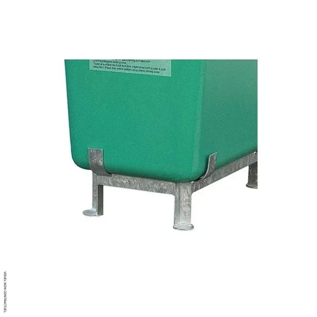 Cadre piétement acier galvanisé bac PFV 1500L CEMO