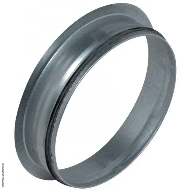 Piquage plat Ø250mm bride fix. galva SOVELOR-DANTHERM