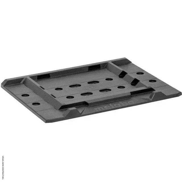 Plaque fixation BOX console CEMO pour véhicule utilitaire