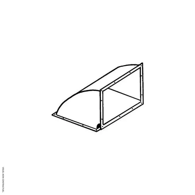 Plénum départ gaine rectangulaire SOVELOR-DANTHERM chauffage air pulsé