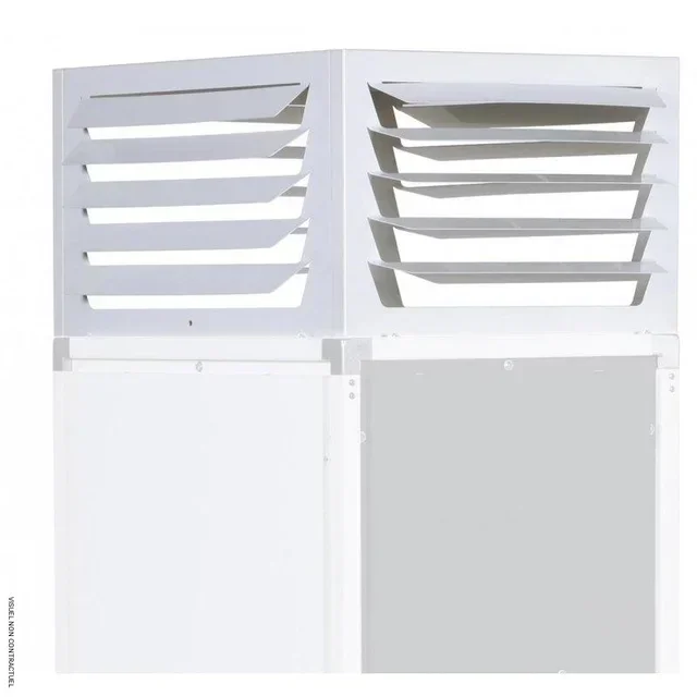 Plenum 4 salidas SPLUS COMPAC F3 - Difusor aire caliente 4 direcciones