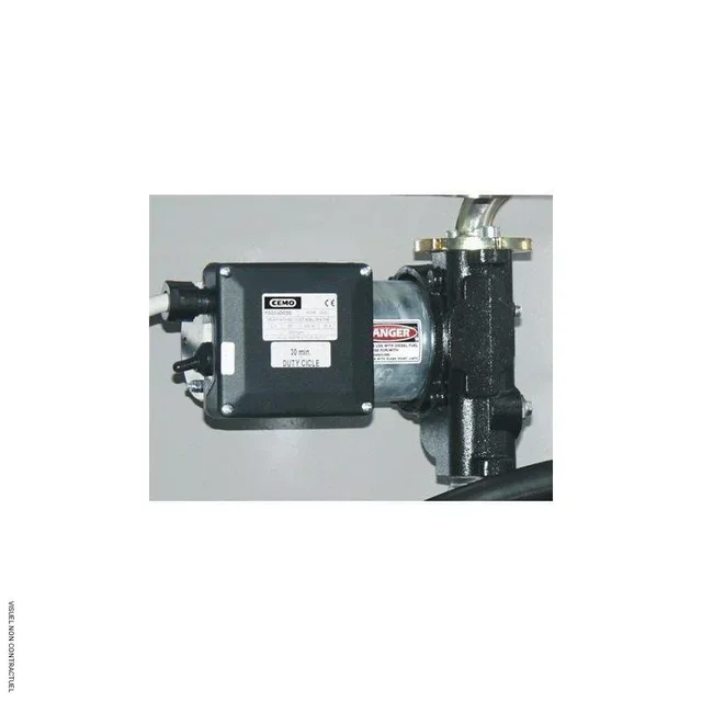 24V Elektropumpe 80L/min mit Automatik-Zapfpistole und 4m Schlauch Cemo