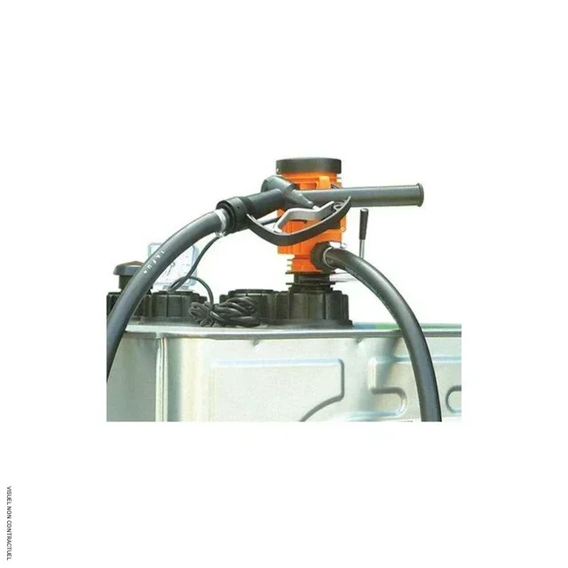 Pompe électrique CENTRI 12V CEMO + pistolet gasoil fioul eau 30L/min