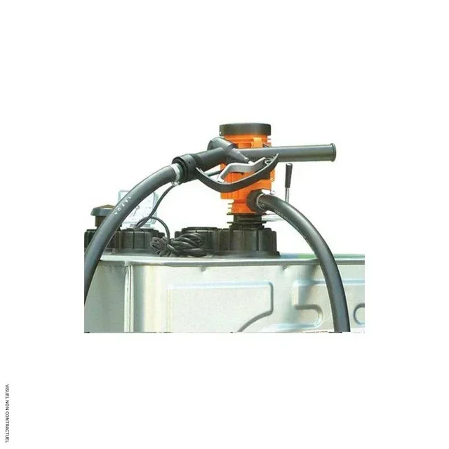 Pompe centrifuge 24V CEMO gasoil fioul eau 30L/min pistolet flexible