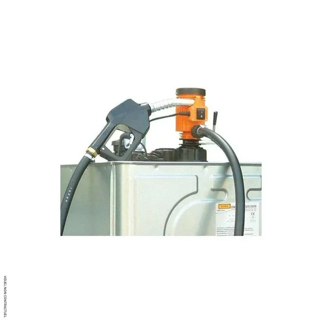 Pompe électrique CEMO CENTRIMATIC 12V auto-amorçante gasoil diesel fioul 25L/min