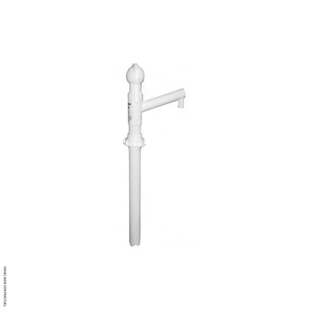 Pompe manuelle CEMO 93 cm fût 60-220L multi-produits chimiques alimentaires