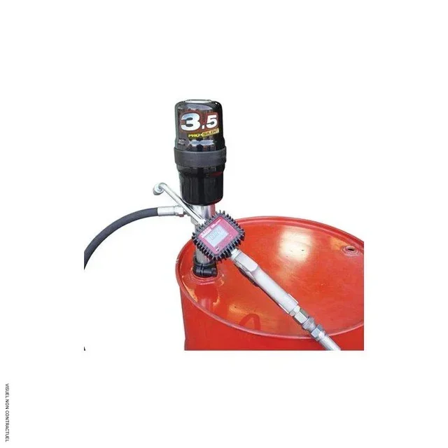 Pompe pneumatique VISCOMAT CEMO K400 ratio 3,5:1 avec compteur digital pour huiles moteur