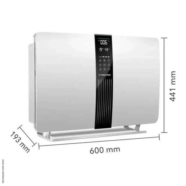 Purificateur air HEPA Trotec AirgoClean 140 E blanc design