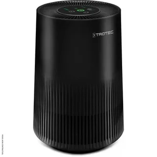 Purificateur d'air HEPA Trotec AirgoClean 11 E - 38 m³, design cylindrique noir mat, filtration 3-en-1 99,97%