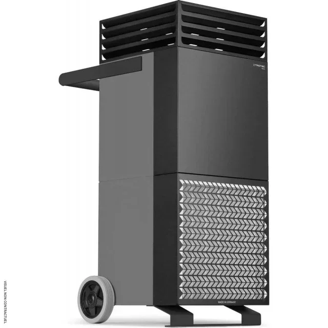 Purificateur d'air professionnel TAC M gris basalte/noir TROTEC HEPA silencieux