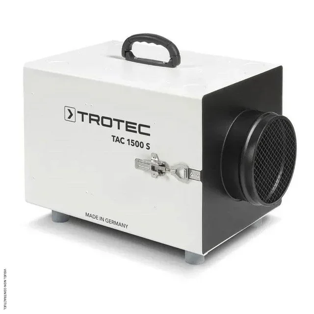 Purificateur d'air mobile TAC 1500 S Trotec - chantier monophasé