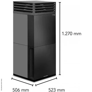 Purificateur d'air TROTEC TAC V+ TOWER basalte noir HEPA H14