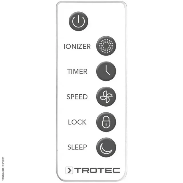 Purificateur d'air TROTEC AirgoClean 100 E HEPA filtration 3 étapes capteur qualité air