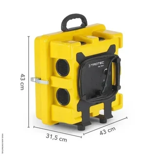 Purificateur d'air portable TAC 750 E Trotec HEPA 6kg chantier
