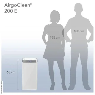 Purificateur d'air Trotec AirgoClean 200 E - Design Red Dot Award, filtre HEPA 550 m³/h