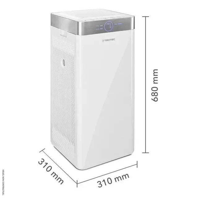 Purificateur d'air Trotec AirgoClean 200 E - Design Red Dot Award, filtre HEPA 550 m³/h