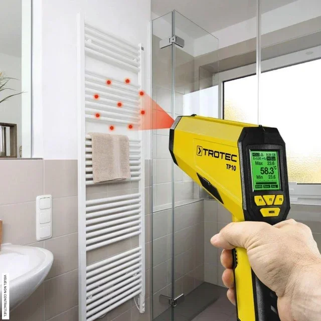 Pirómetro Láser TP10 TROTEC -50/+1850°C 75:1 Profesional Termómetro Infrarrojo