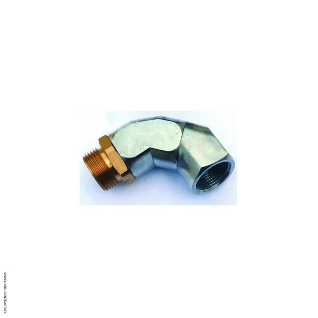 Raccord coudé 90° tournant laiton 1" Mâle/Femelle CEMO