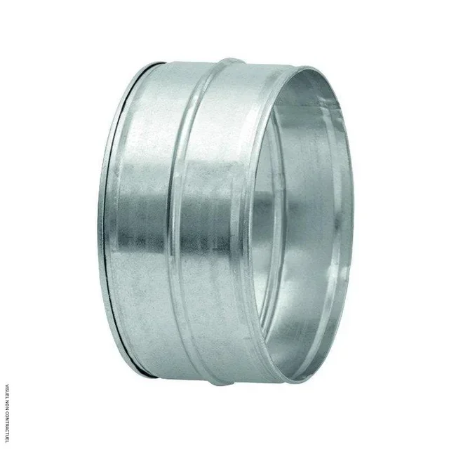 Conector macho/macho aço galvanizado Ø 500mm SOVELOR-DANTHERM para duto ar quente