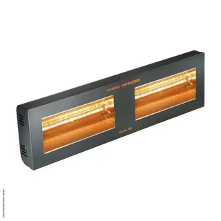 Stufa elettrica radiante doppia VARMA 400/2-40X5FM 4000W IPX5 interno esterno