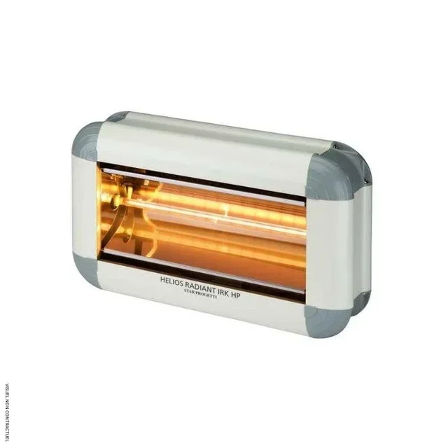 Helios IRK 2000W Infrarot Elektroheizstrahler - Wand Deckenmontage Aluminium Heizung Star Progetti