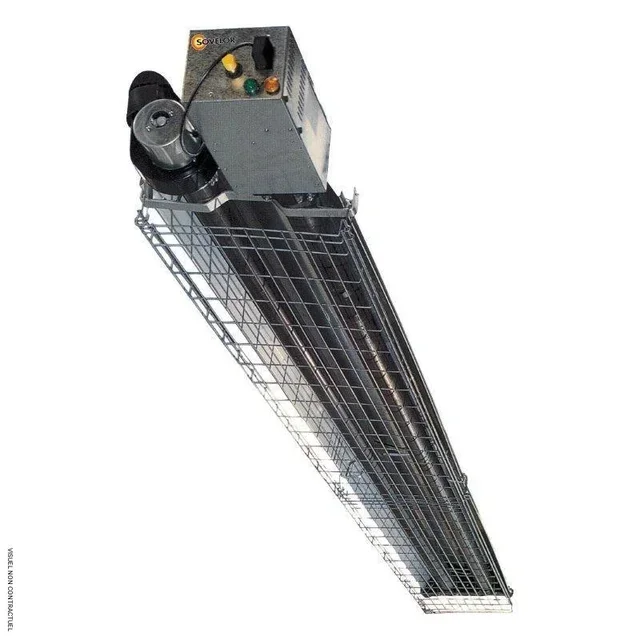 Radiant gaz naturel Sovelor GTS23N 23kW 5,41m - chauffage industriel infrarouge