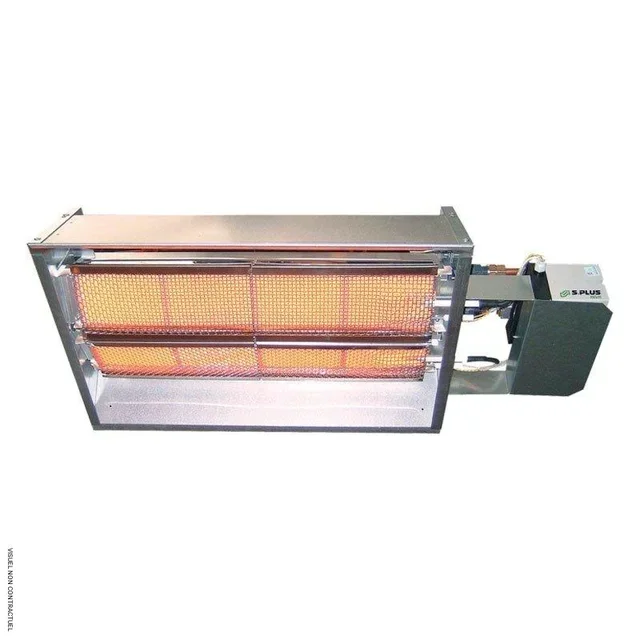 Radiant gaz propane ionisation 19,5 kW RGI 195 S SPLUS - Chauffage industriel infrarouge