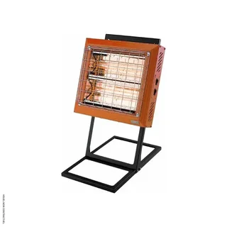 Aquecedor Infravermelho Elétrico Portátil REH 3000 P SPLUS - Aquecimento Direcionado Interior Exterior