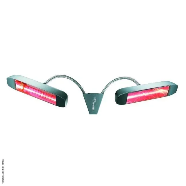 Radiant infrarouge mural 3000W HELIOSA 997 Star Progetti - chauffage électrique extérieur intérieur