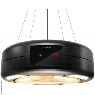 Hängende Infrarotheizung 1500W LED TROTEC IR 1550 SC Terrasse Außenheizung