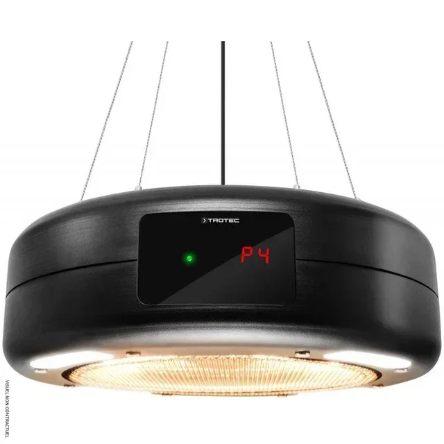 Chauffage infrarouge suspendu 1500W LED TROTEC IR 1550 SC terrasse