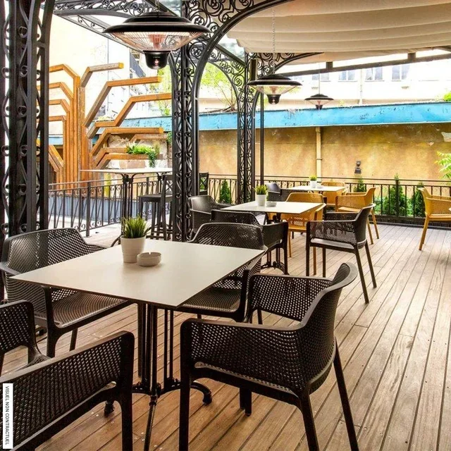 Radiant infrarouge suspendu TROTEC IR 1500 SC 1500W terrasse extérieur