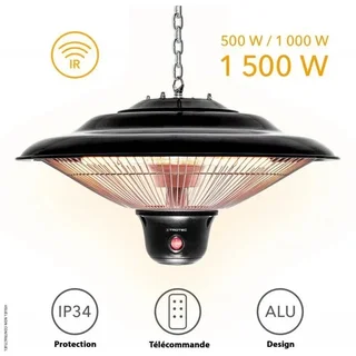 Radiant infrarouge suspendu TROTEC IR 1500 SC 1500W terrasse extérieur